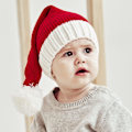 Miniatyrbilde 5 av 5: Julemannens Strikket Lue Dame Beanie Vinterlue Myk Familie Matchende Julenisse Lue Jul Nyttår Gaver