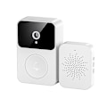 Miniatyrbillede 1 af 5: X9 Trådløs Videodørklokke To-vejs Intercom Wifi Sikkerhed Smart Dørklokke Hd Nattesyn Overvågningsdørklokkekamera