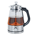 Miniatyrbillede 1 af 4: 1l Varmebestandig Glas Tekande Kedel Kaffe Te Maker