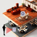 Miniatyrbild 3 av 5: Trådlös Digital Dörrklocka Pir-Sensor Infraröd Alarmklocka