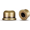 Miniatyrbilde 2 av 5: 8 stk. Solide Metall Lampeknapper Tappet 1/4-27 For Lmell Lampekuleholder Harp
