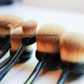 Pikkukuva 4 / 4: Ammattimainen soikea meikkisiveltimen setti 10 kpl