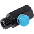Miniatyrbillede 5 af 5: Inline Regulator Solid Steel Trykregulator Værktøj (sort) (2 stk)