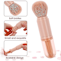 Miniatyrbillede 4 af 5: Mini Makeup Brush Set, 4 i 1 Bærbar Rejse Ansigtskosmetikbørste