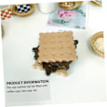 Miniatyrbillede 8 af 8: 2 stk. Cookie Coasters Sofabord med Opbevaring Æstetisk Værelsesindretning Coasters