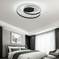 Miniatyrbillede 1 af 5: 1-lys 46cm Loftlampe LED Indbygget Geometrisk Moderne