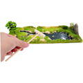 Miniatyrbilde 4 av 8: 6 stk. Mini Hageverktøy Landskapsrake Liten Spade Kraftig Rake