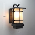 Pikkukuva 2 / 4: LED-ulkoseinävalaisimet Kaupat Kahvilat Toimistot Lasinen 12W