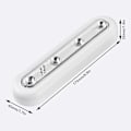Miniatyrbild 4 av 5: 4-LED Under Cabinet Swivel Push Tap Touch Stick On Light