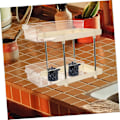 Miniatyrbillede 5 af 8: Badeværelse Makeup Holder Skrivebord Toiletartikler Organizer Kommode Opbevaringsholder Moderne Design