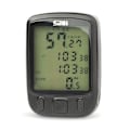 Miniatyrbillede 4 af 5: 563b Vandtæt LCD Cykel Kilometertæller Hastighedsmåler Grøn
