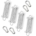 Miniatyrbillede 2 af 5: Teltspringspænder, Spændingsspole Forlængelseskrog Rustfrit Stål Springkrog Karabiner Teltudstyr Multifunktionel Spændingsspole Til Udendørs Camping
