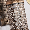 Miniatyrbillede 5 af 5: Rustikke Lodge Vægslamper Sconce Metal Lys Vintage E26 E27