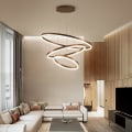 Miniatyrbillede 3 af 5: LED Pendellampe 3-lys 40cm Ring Cirkel