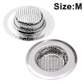 Miniatyrbillede 1 af 5: 2 stk Køkkenvask Si Basket Rustfrit Stål Vask Aftapning Filter Køkkenredskaber Og Gadgets Vask Filter-hyj Medium