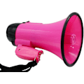 Miniatyrbild 4 av 5: Bärbar Megafon Bullhorn 30 Watt Effekt Med Inbyggd Musik - Justerbar Volym