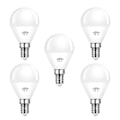 Miniatyrbillede 2 af 5: 10 stk. 6W LED Globe Pære 600lm E14 G45 20 LED Perler
