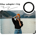 Miniatyrbillede 2 af 8: 67mm-82mm Step-up Ring Filter Adapter til Kameraobjektiv UV Filter Ring til SLR