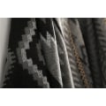 Miniatyrbilde 5 av 5: Vinter Sjal Wraps Poncho Kappe - Kvinners Varmt Åpent Foran Trykt Reversibel Overdimensjonert Teppe gray