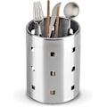 Miniatyrbillede 1 af 4: Rustfrit Stål Bestikholder, Bestik Afdrypningsstativ Bestikholder Til Spisepinde, Gaffel, Ske