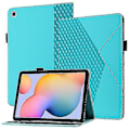 Miniatyrbild 1 av 5: Galaxy Tab S6 Lite SM-P610 Rhombus Skin Flip Läderfodral