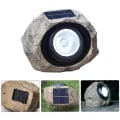 Pikkukuva 4 / 5: Kivi Solar Lamppu Led Solar Hartsi Nurmikko Lyhty Valo Kivi Valokeila Vedenkestävä Simulointi Kivi Lamppu Ulkotilojen Puutarhaan, Polun Ulkovalaistus