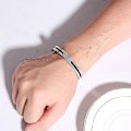 Miniatyrbillede 2 af 5: 8mm Mænd Davidstjerne Armbånd Dragon Scorpion Bangle