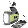 Miniatyrbilde 1 av 5: Solcelled Nødradio Håndsveiv Værslampe Lader