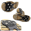 Miniatyrbillede 5 af 5: 2 Par Universal Non-slip Gripper Spikes Holdbare Klodser Nem Montering
