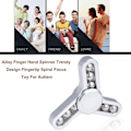 Miniatyrbilde 2 av 5: Fingertupp 9 Perler Alloy Triangulær Håndspinner For Barn Voksne Anti Stress