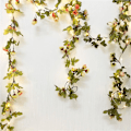 Miniatyrbillede 5 af 5: Solcelle Ivy Leaf Rose Leaf Lysstreng Udendørs LED