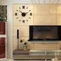 Pikkukuva 3 / 5: Moderni DIY Roomalainen Seinäkello 3D Tarra Koti Peili