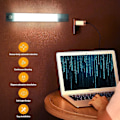 Miniatyrbillede 2 af 5: LED Natlysstribe USB Bevægelsessensor Soveværelse Køkken