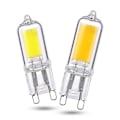 Miniatyrbillede 5 af 5: 10 stk G9 LED Pære Dæmpbar Glaslampe Konstant Effekt