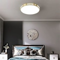 Miniatyrbilde 1 av 5: 40cm Ø Høyde-Øy Design Taklamper Kobber Messing Moderne