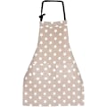 Miniatyrbilde 1 av 3: Forkle med Lomme Justerbar Matlagingsforkle Kjøkkenforkle Bib Forkle Grill Baking Dameforkle