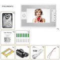 Miniatyrbillede 1 af 5: 7 tommer TFT LCD skærm display ledningsforbundet dørklokke nattesyn