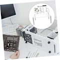 Miniatyrbillede 7 af 8: Computertilbehør Åben Ramme Kabinet Beslag Pc Chassis Stand Åben Luft Computer Ramme Matx Pc Kabinet DIY Beslag