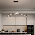 Miniatyrbillede 3 af 5: LED-Pendellampe Moderne Ø 95 cm Enkelt Lysekrone Dæmpbar