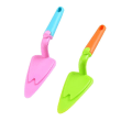 Miniatyrbillede 3 af 3: 2 stk Holdbar Kage Pizza Spatel Bærbar Kage Spatel Multifunktionel Kage Skærer Til Hjem Køkken (Pink + Grøn)
