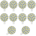Miniatyrbilde 1 av 5: 10 stk 2W G4 LED-skive Bi-pin Lys 200lm 21 LED SMD2835 Halogen Puck
