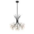 Miniatyrbild 5 av 5: 45cm Hängande Lykta Design Chandelier Metall Sputnik Nyhet
