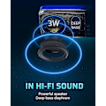 Pikkukuva 2 / 5: Kannettava Bluetooth-radio LED-taskulamppu, latautuva akku