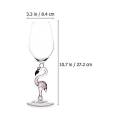 Miniatyrbillede 2 af 5: 1 stk. 330ml Flamingo Formet Vinglas Hjem Bar Restaurant