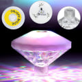 Miniatyrbillede 2 af 5: LED Flydende Pool Lys 7 Tilstande Disco Lys Fest