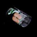Miniatyrbillede 2 af 3: Sjove 3D Simulation Modeller Kiggende Øjne Dekal
