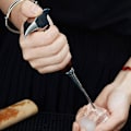 Miniatyrbillede 4 af 5: Is-Picks af Rustfrit Stål, Bærbar Ishammer Japansk Stil Is-Pick Værktøj Med Træhåndtag Til Barer, Køkkener, Picnic, Camping (1 stk, Brun)