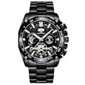 Miniatyrbillede 2 af 4: Luminous Trendy Student Ure Men's Tourbillon Mekanisk Ur (ikke-automatisk) 2421y