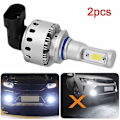 Miniatyrbilde 2 av 5: 2 stk 9005 COB Chip Bil LED-forlykter 12000lm