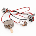 Miniatyrbillede 4 af 5: Guitar Wiring Harness 3-vejs Toggle Switch 1v1t 2 Humbuckers
